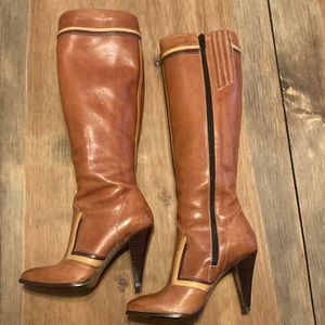 Vintage leather boots